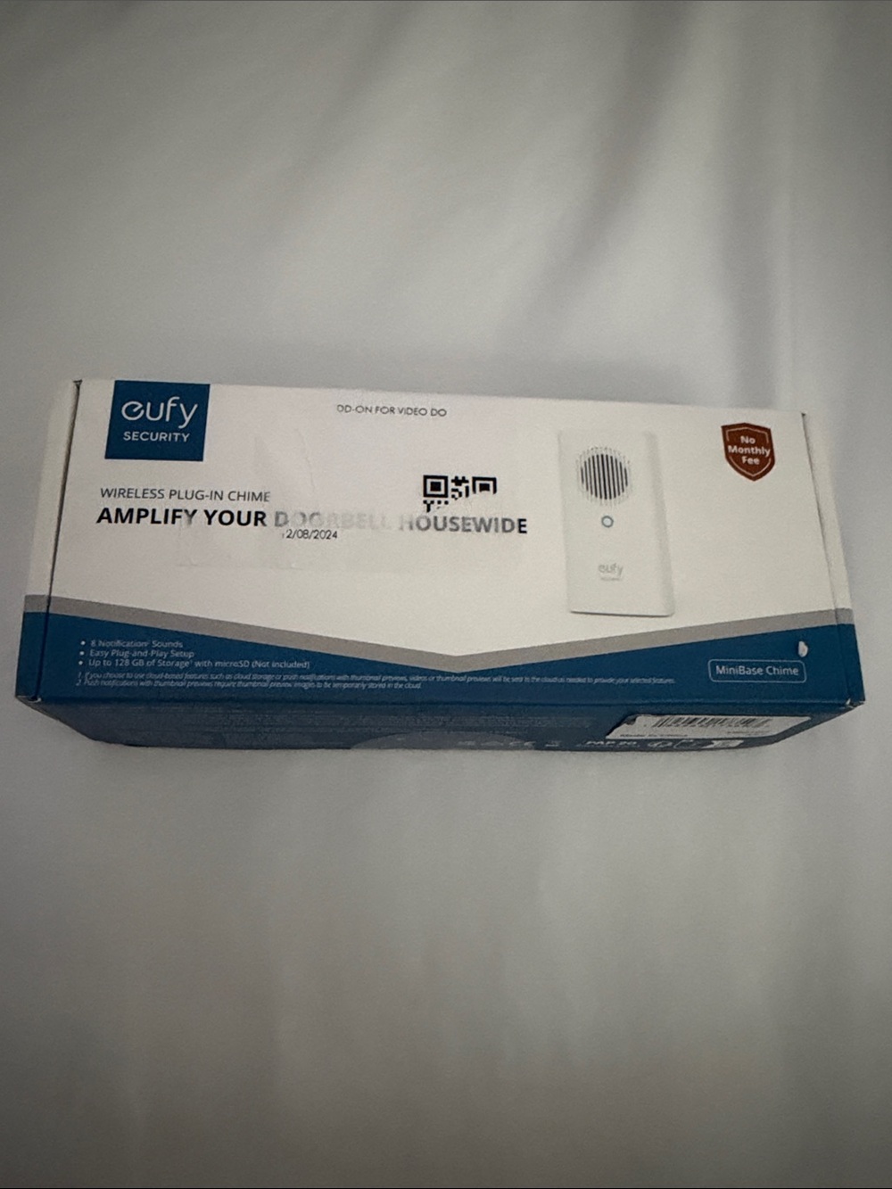 Eufy Security wireless plug-in doorbell chime